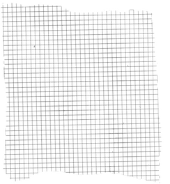 Black and White Graph Paper with All Edges Ripped